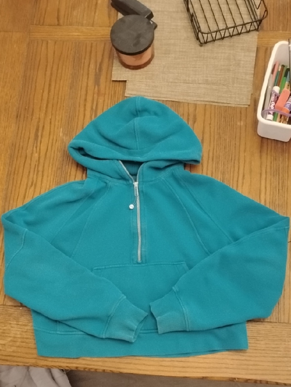 Lululemon Scuba Jacket 🧥 (Teal Size 6 I Think!!!)